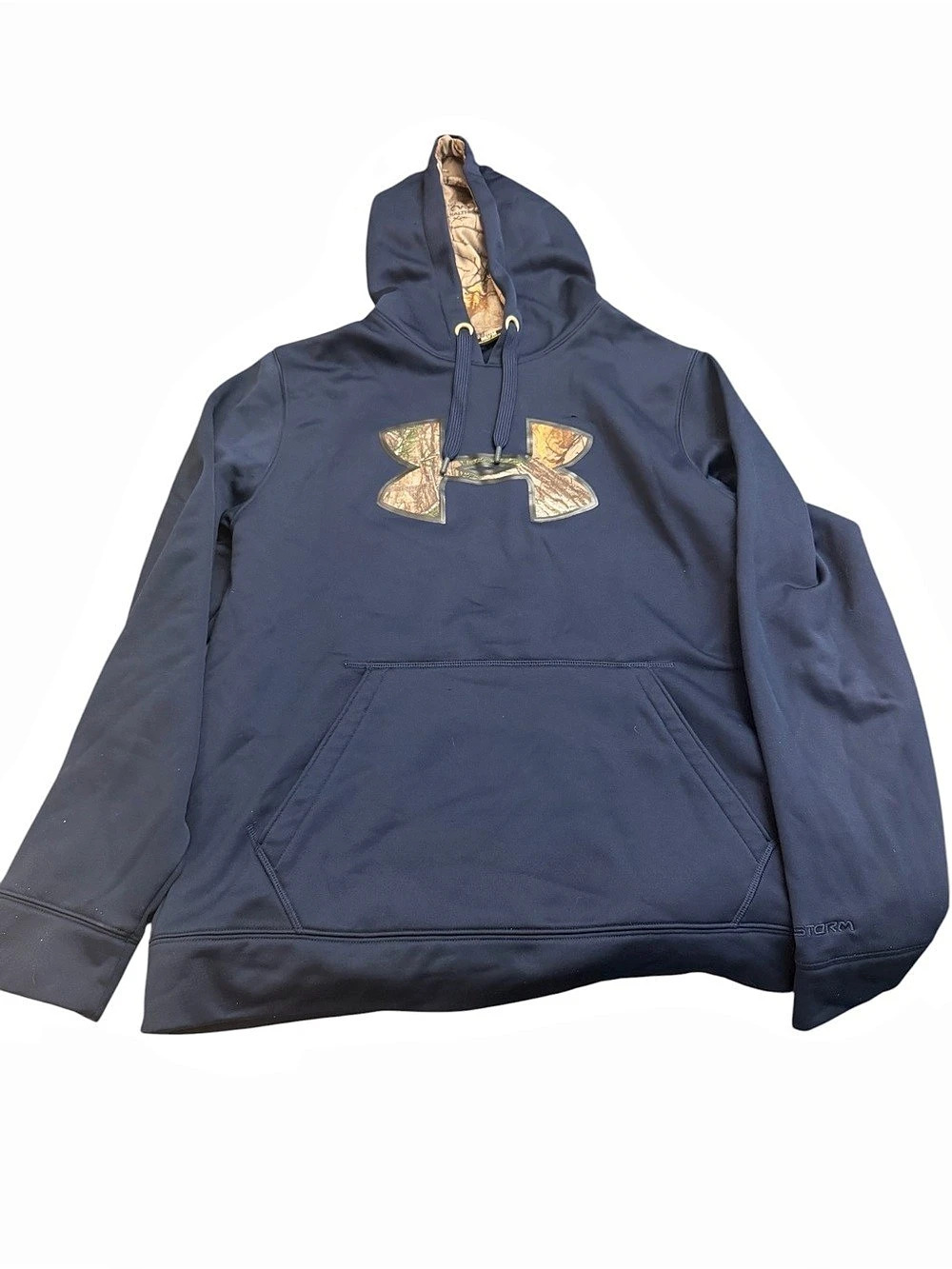 Under Armour Fleece Storm Camo Logo Hoodie Men's Medium